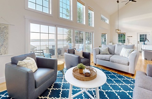 Swanton House | The Lakewood | Waterfront house in Swanton with dock and beach access