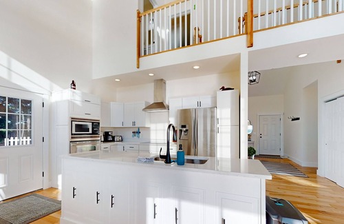 Swanton House | The Lakewood | Waterfront house in Swanton with dock and beach access