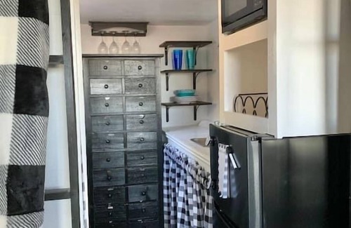 Dennis Cabin | The Nest Tiny Home is 160sf with awesome Views!