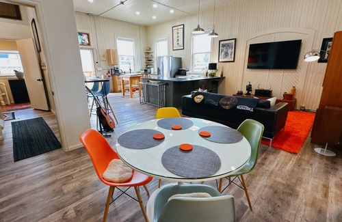 Canon City House | The Power Plant near historic Main St, Train Depot and Ark. River. Pet friendly!