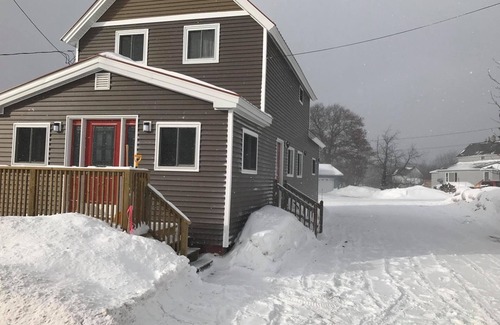 Mohawk House | The Red Door Retreat-Mohawk, Michigan. 100 yards to TRAIL #3