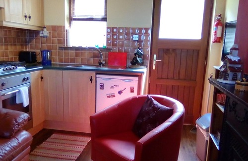Fanore Ski Chalet | The Stables one bedroom chalet just a short walk to Fanore Beach with great view