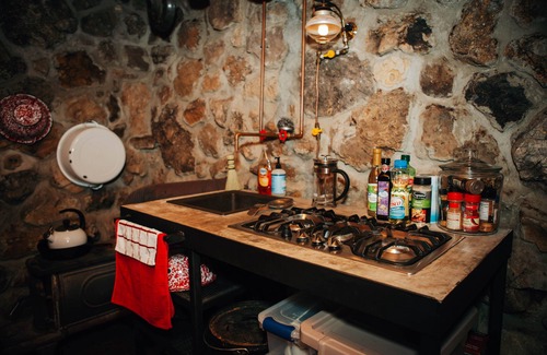 Yukon Cabin | The Stone Cabin; Off-the-grid experience with outhouse