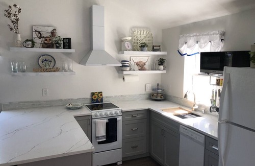 Bothell Apartment | The Suburban Farmhouse" where old meets new.