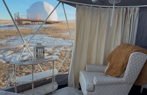 Medicine Hat RV Rental | The Wheat Grass Dome