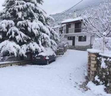 Andritsaina House | Theisoa.Old Little house in the garden . Andritsaina.