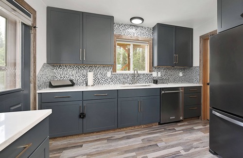 Funny River House | This quiet cabin on a slough of the Kenai River is what you need.