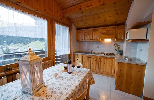 Santa Caterina Valfurva Ski Chalet | THREE-ROOM ATTIC APARTMENT WITH TWO BATHROOMS CHALET BUCANEVE