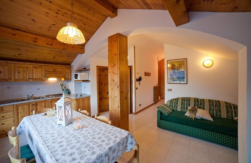 Santa Caterina Valfurva Ski Chalet | THREE-ROOM ATTIC APARTMENT WITH TWO BATHROOMS CHALET BUCANEVE