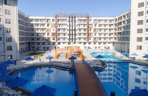 Dahar Apartment | Tiba Golden Resort apartment 45 with beach access