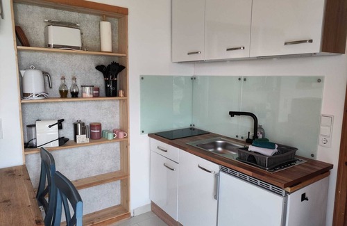 Plau am See Cottage | Tiny farm Plau apartment with tiny house charm with animals near Plau am See