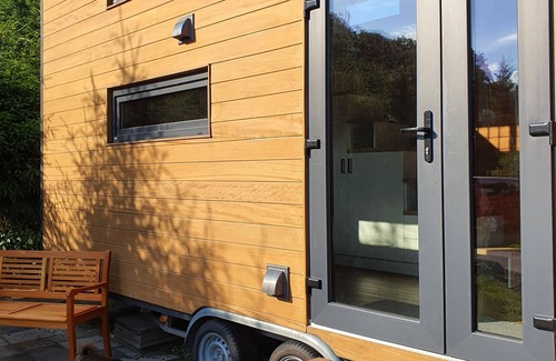 Westerburg House | Tiny house on the campsite with fishing park