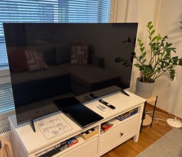 Aviapolis Apartment | Top floor flat with sauna, A/C & free parking