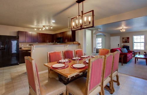 Southeast Colorado Springs House | Top-Rated for Families – Park, Toys, Game Room, Garage, A/C + Comfy Movie Loft