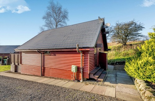 Dumfries Ski Chalet | Traditional country style A-frame lodge.