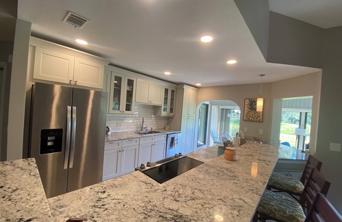 Myrtle Trace Villa | Tranquil Lake view 2 Bedroom 2 bath Villa in Myrtle Trace