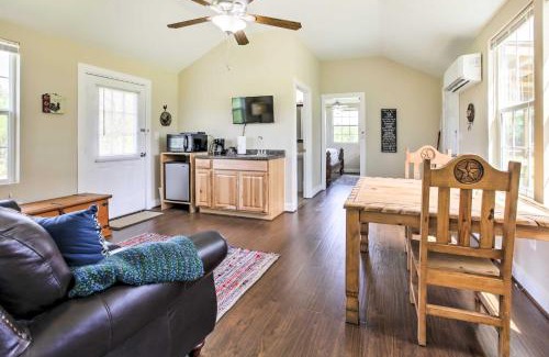 Waller House | Tranquil Plantersville Cabin Farm Animals On-Site