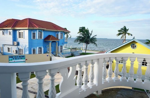 Belize City Apartment | Tranquil SeaView Studio w Pool & Deck near Airport