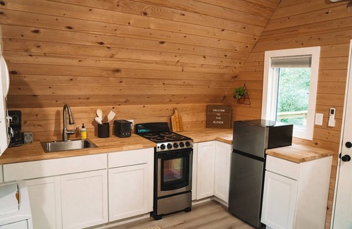 Marion Cabin | Treehouse w/Hot Tub near Shawnee National Forest