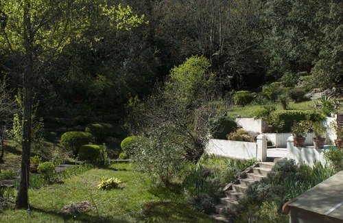 Meyrannes Villa | Tuscan-inspired villa in the Cévennes with terraces, pool garden and gîte