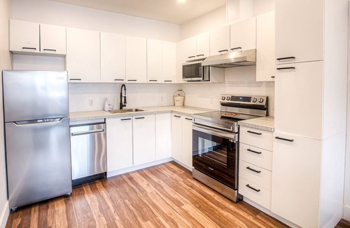 Pointe-Saint-Charles Apartment | Two bedroom with a view