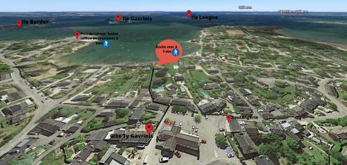 Larmor-Baden Apartment | Ty Gavrinis - T2- Centre Bourg - 100m de la mer