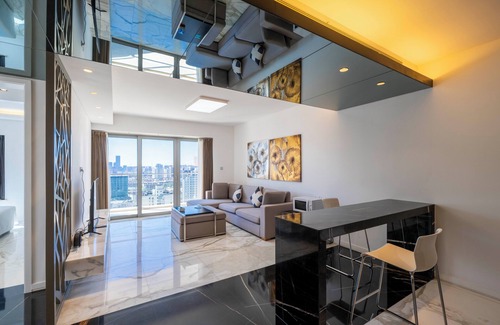 Xujiahui Bed & Breakfast | Tyms Bright 2BR 1BA Suite Xujiahui