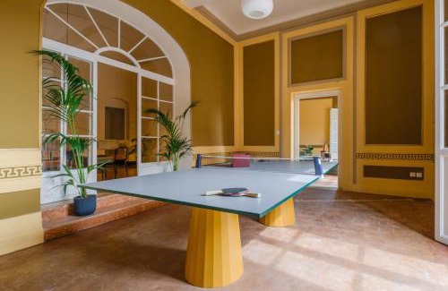 Historic Center Apartment | Unique Bologna Penthouse with Frescoes and Charm