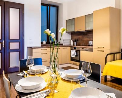 Hradec Kralove Apartment | Unique Central SQUARE business apt.