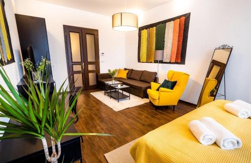 Hradec Kralove Apartment | Unique Central SQUARE business apt.