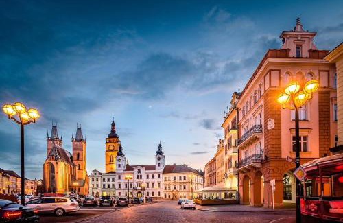 Hradec Kralove Apartment | Unique Central SQUARE business apt.