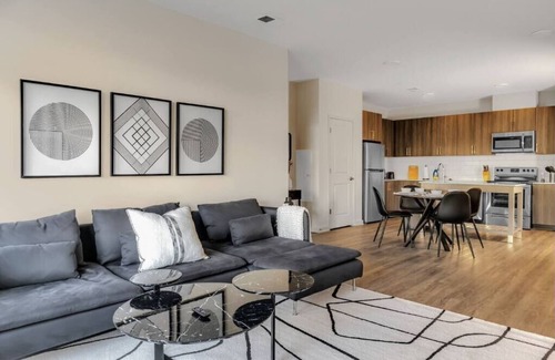 McLean Apartment | Unique Monochromatic 2BR/2BTH Tysons w Amenities + Mall/Gym/Balcony/Pool