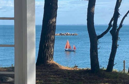 Noirmoutier-en-l'Ile Villa | Unique panoramic sea view and private beach access