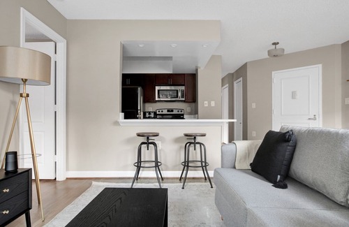 Connecticut Ave - K Street Apartment | Upscale Foggy Bottom 2BR w/Gym & W/D, near Metro & GWU, by Blueground