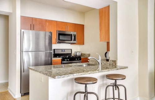 West End Apartment | Upscale Foggy Bottom 1BR w/Den, Pool & Gym, near GWU, by Blueground