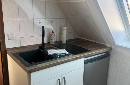 Lubben Cottage | Vacation apartment, WC/shower - Pension am Markt