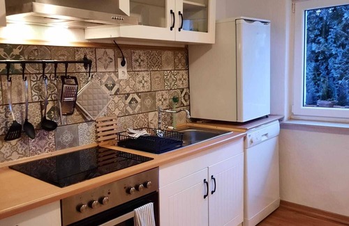 Pottum Apartment | Vacation apartment Wiesensee in the historic farmhouse. Vacation with a dog!