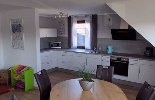 Ahorntal Apartment | Vacation apartment with balcony 95m², for 2-6 persons in Franconian Switzerland