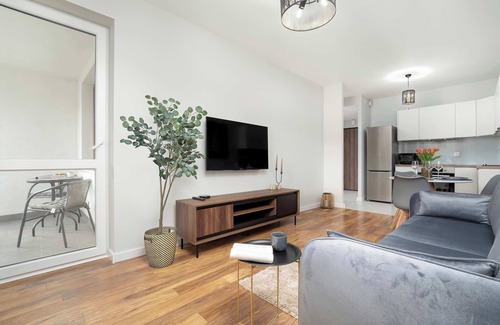 Rzeszow Apartment | Velvet Apartment with Balcony in Rzeszow by Noclegi Renters