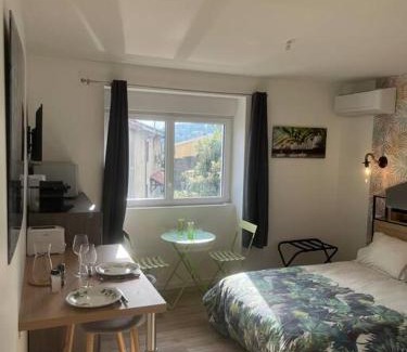 Chasse-sur-Rhone Apartment | VERDI studio COSY au calme parking gratuit
