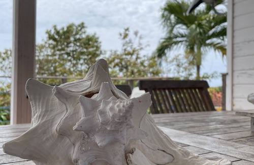 Sainte-Anne Villa | Very pleasant house with extraordinary view, beach 3 minutes away, fenced garden