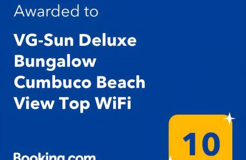 Pecém Apartment | VG-Sun Deluxe Bungalow Cumbuco Beach View Top WiFi