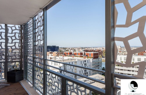 Port Marianne Apartment | View & terrace XXL Montpellier Port Marianne
