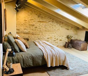 Age Villa | Villa Age con chimenea