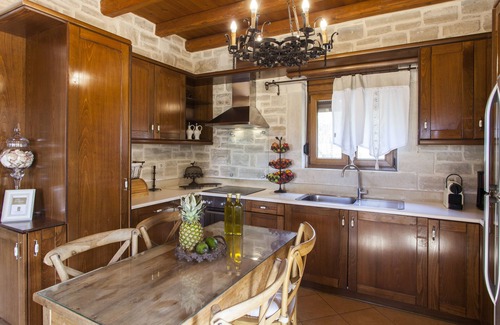 Magnisia Villa | Villa Alea, Luxury stone villa with private pool and delicate decoration.