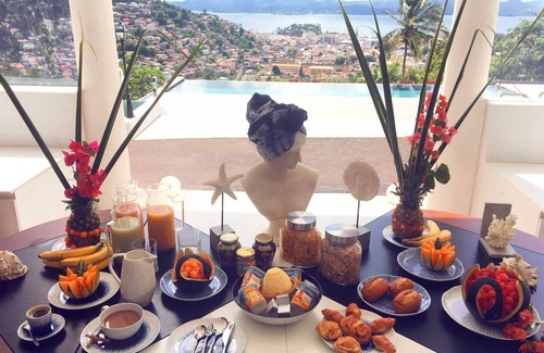 Fort-de-France Bed & Breakfast | VILLA APOLLINE/LITTLE SUITE 1/Creole refinement