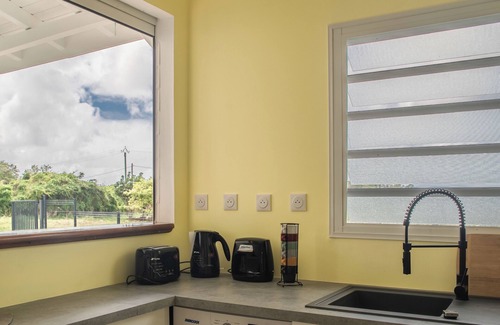 Grand-Bourg Villa | Villa Aura with great view and lush vegetation. Ideal for 4 people.