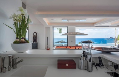 Saint-Jean Villa | Villa Axel Rocks | Ocean View - Located in Fabulous Gustavia with Private Pool