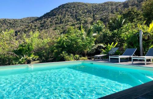 Grand Anse Villa | Villa Bambou, vue mer, panorama sur la baie des Saintes