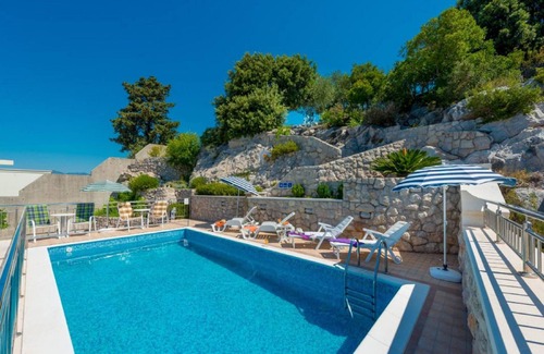 Babin Kuk Apartment | Villa Borna Apartments - Superior Studio Apartment with Terrace and Sea View (2 Adults) - br. 9